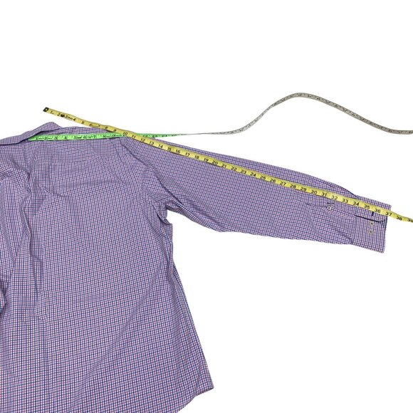 UNTUCKit Monroeville Men's XXL Plaid Shirt‎ Cotton Wrinkle Free Button-Down - Picture 12 of 12